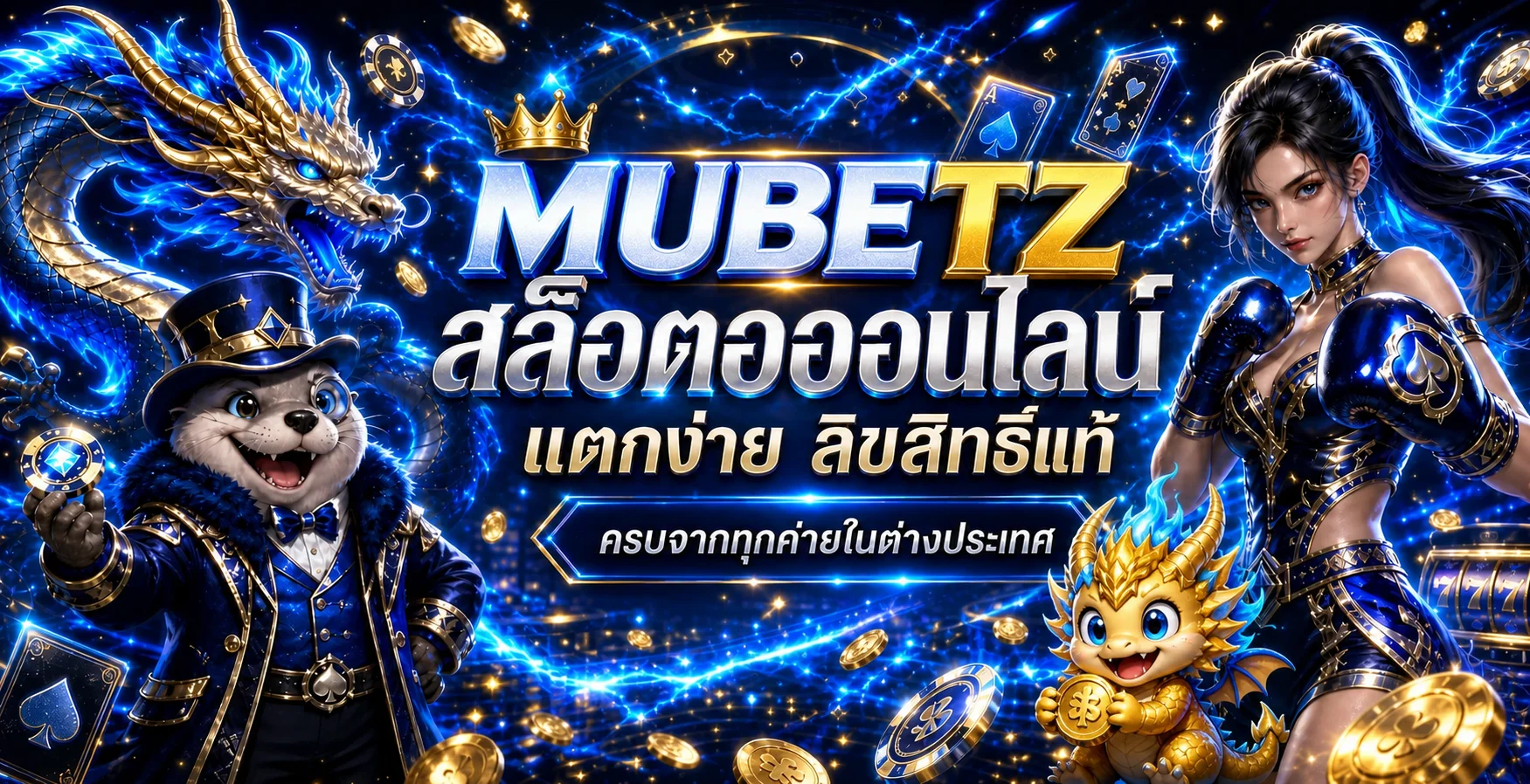 แบนเนอร์ mubetz สล็อตจากหลายค่าย