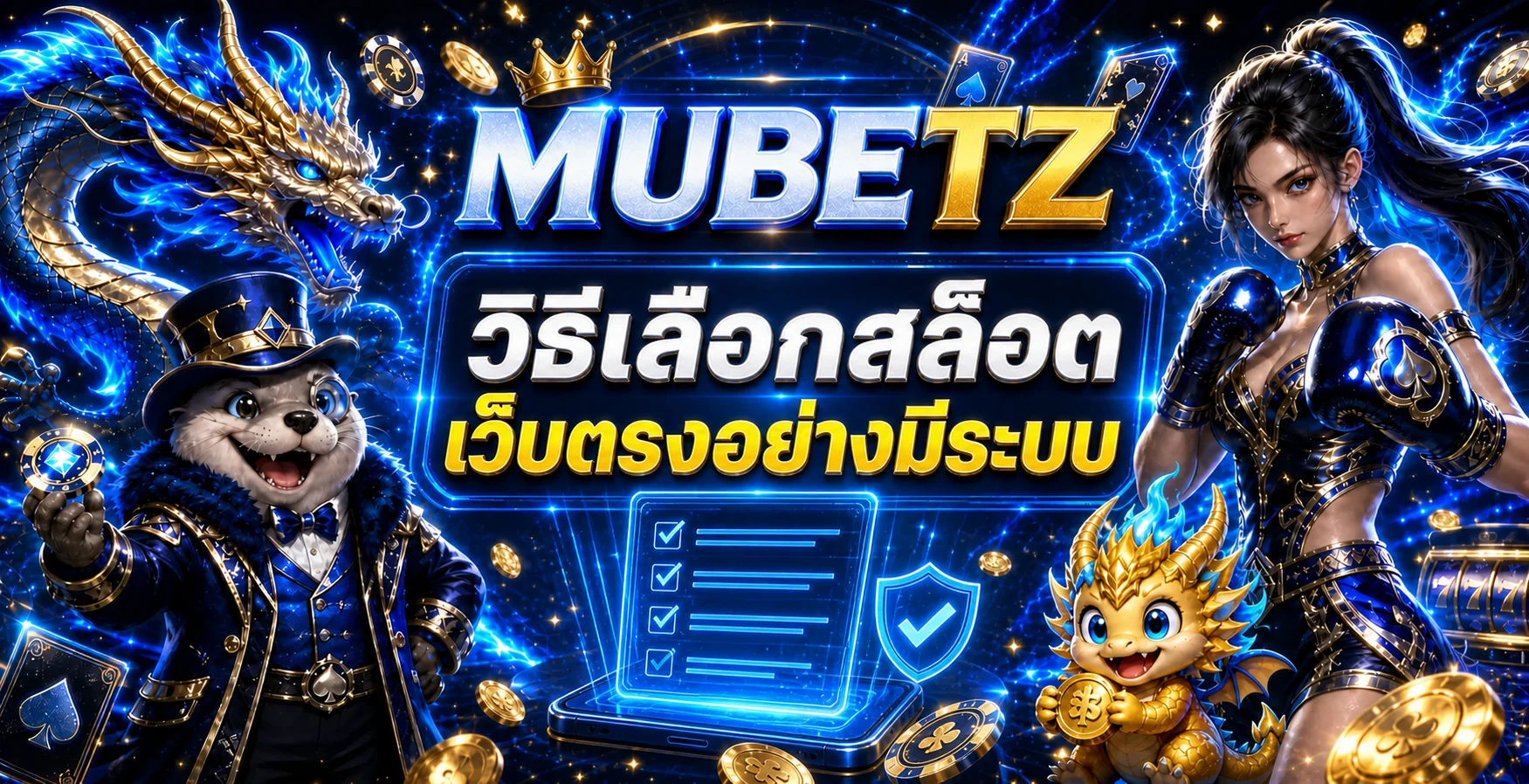 mubetz วิธีเลือกสล็อตเว็บตรงอย่างมีระบบ